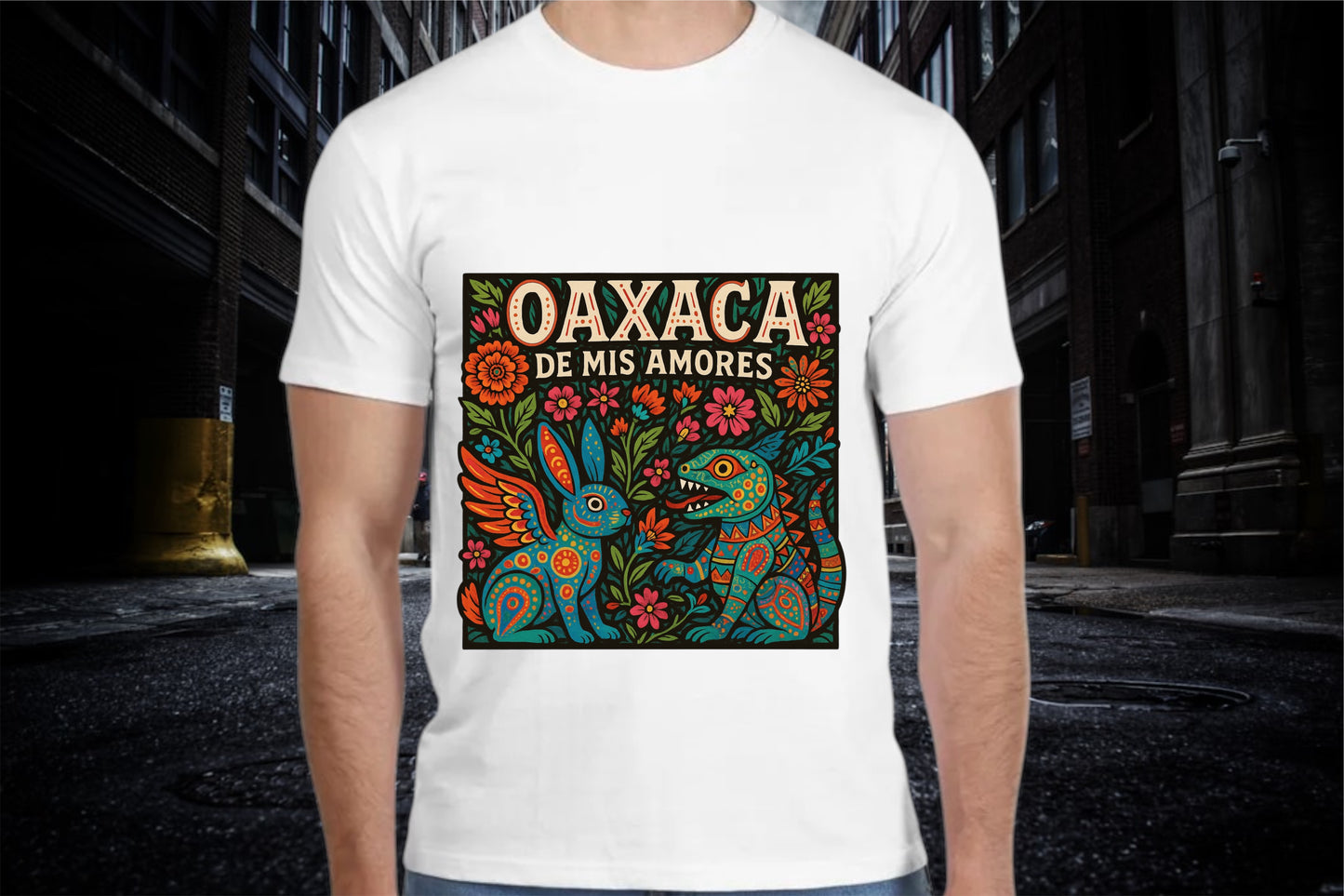 PLAYERA OAXACA DE MIS AMORES (HOMBRES)