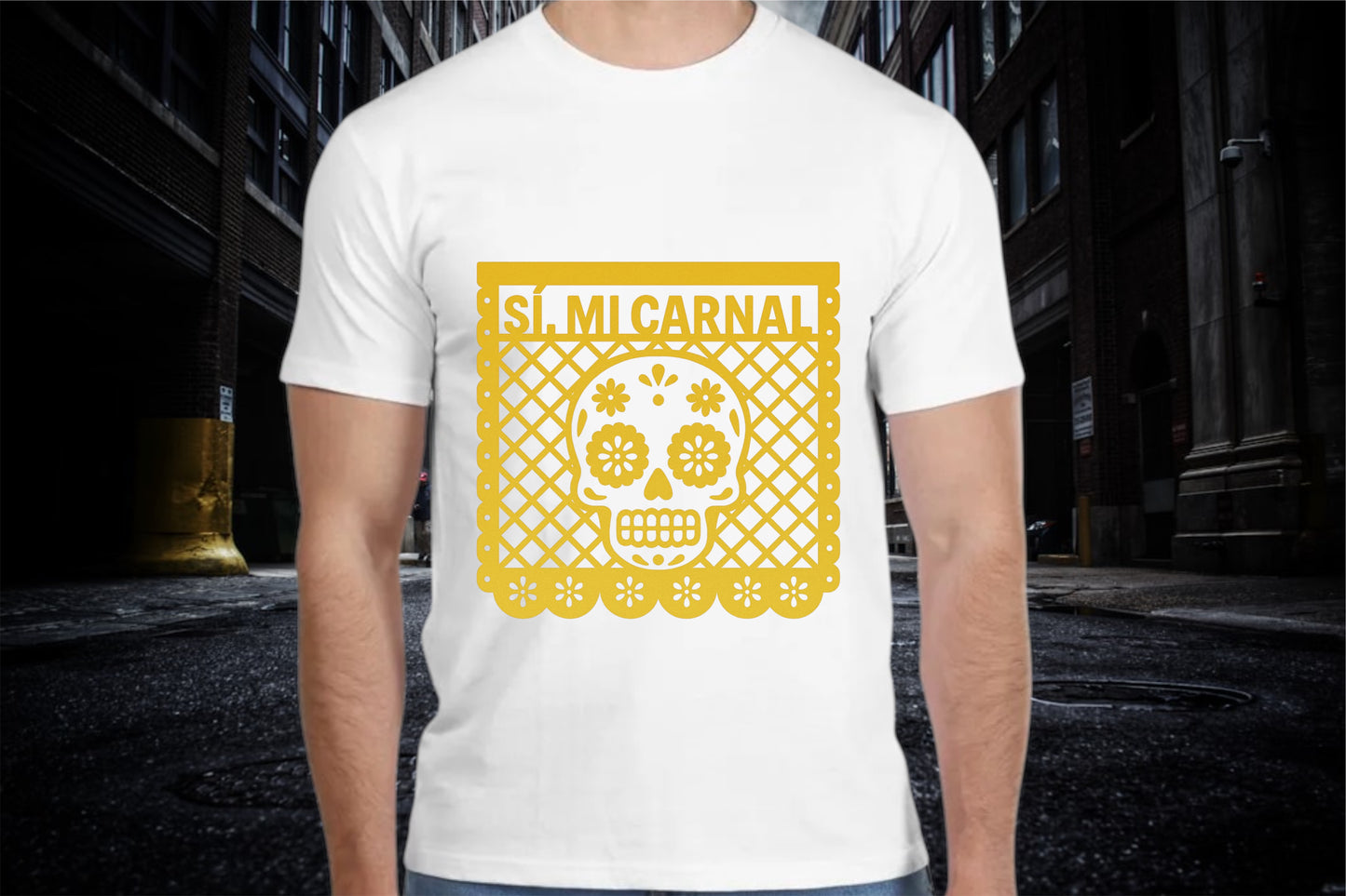 PLAYERA PAPEL PICADO (HOMBRE)