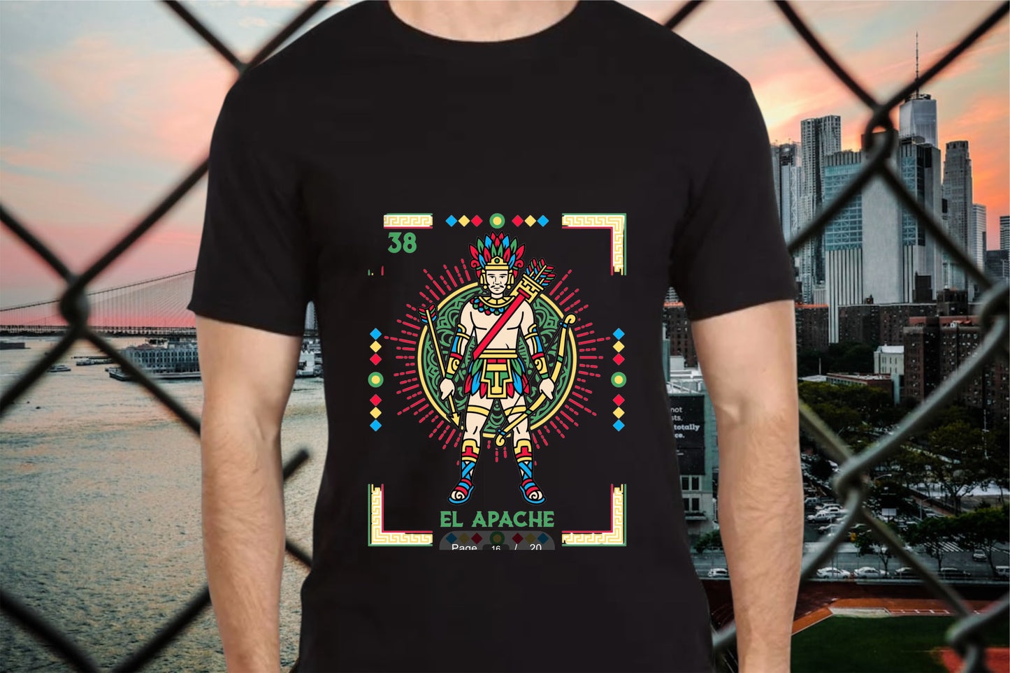 PLAYERA LOTERIA MEXICANA (HOMBRES)