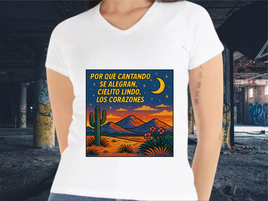 PLAYERA ROLAS CHIDAS (MUJER)