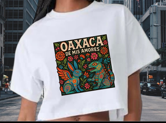 PLAYERA  OAXACA DE MIS AMORES (MUJER)