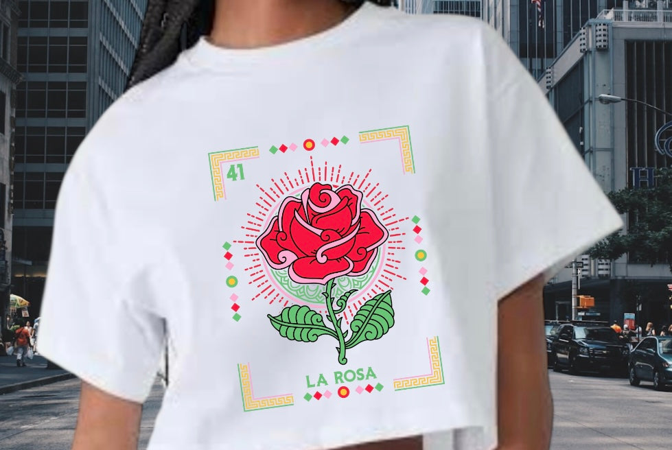 PLAYERA LOTERIA MEXICANA (MUJER)