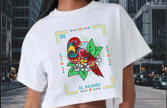PLAYERA LOTERIA MEXICANA (MUJER)