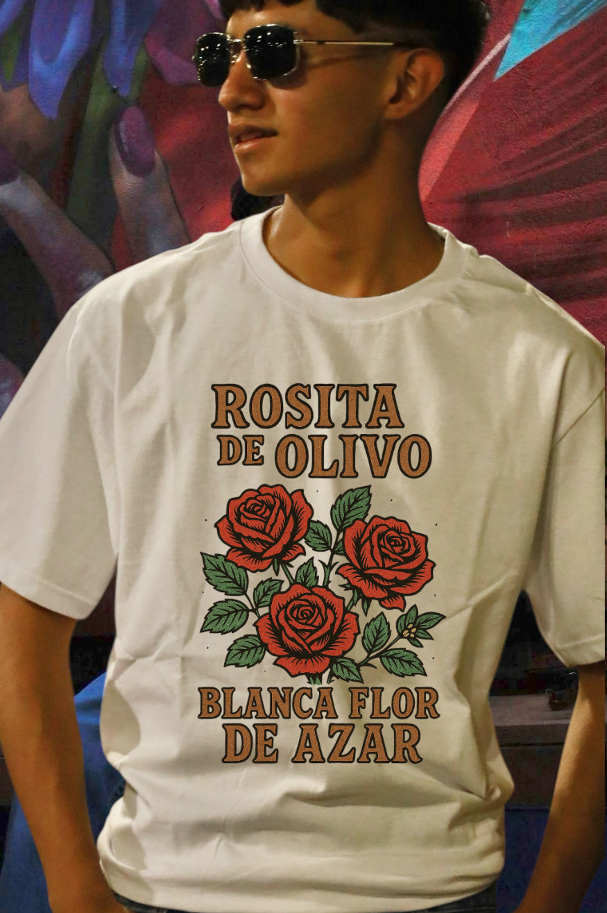 PLAYERA ROSITA DE OLIVO (HOMBRE)
