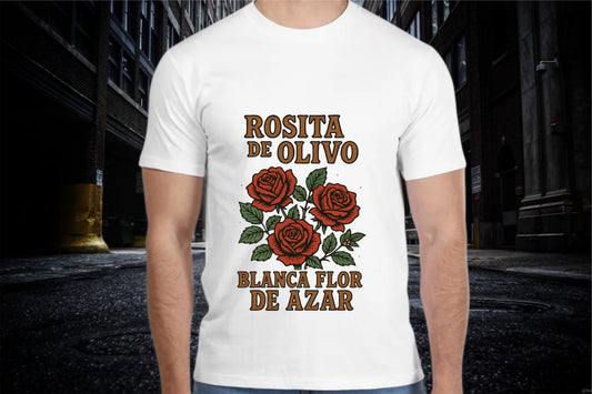 PLAYERA ROSITA DE OLIVO (HOMBRE)