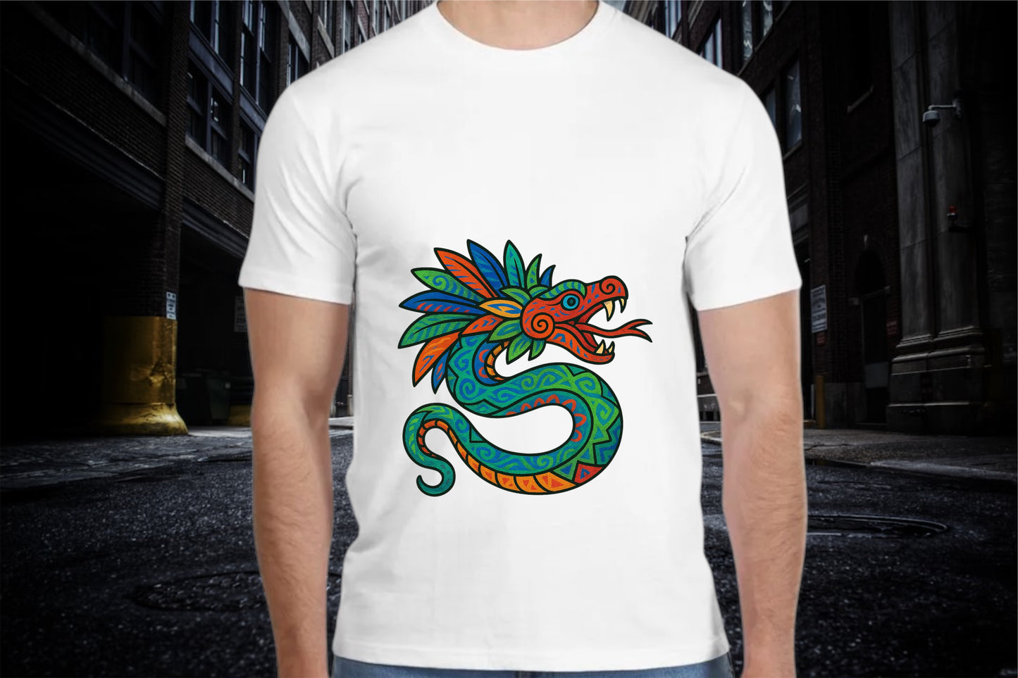 PLAYERA QUETZALCOATL