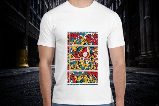 PLAYERA MOSAICO URBANO (HOMBRE)