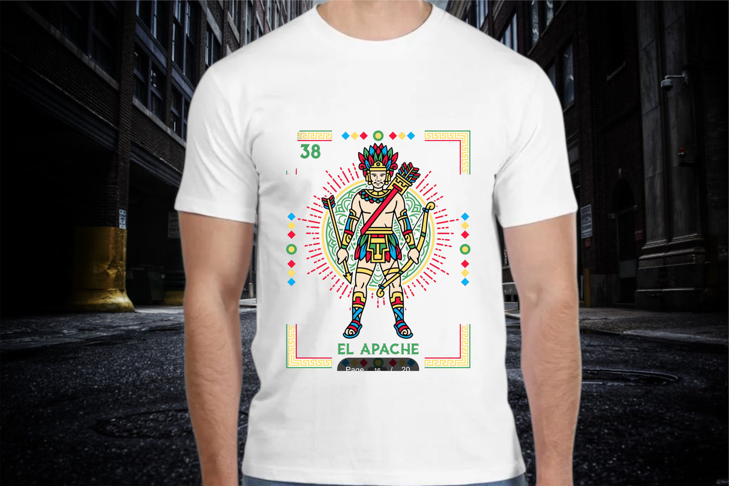 PLAYERA LOTERIA MEXICANA (HOMBRES)