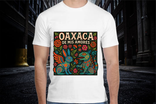 PLAYERA  OAXACA DE MIS AMORES (HOMBRES)