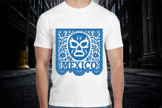 PLAYERA PAPEL PICADO  (HOMBRE)
