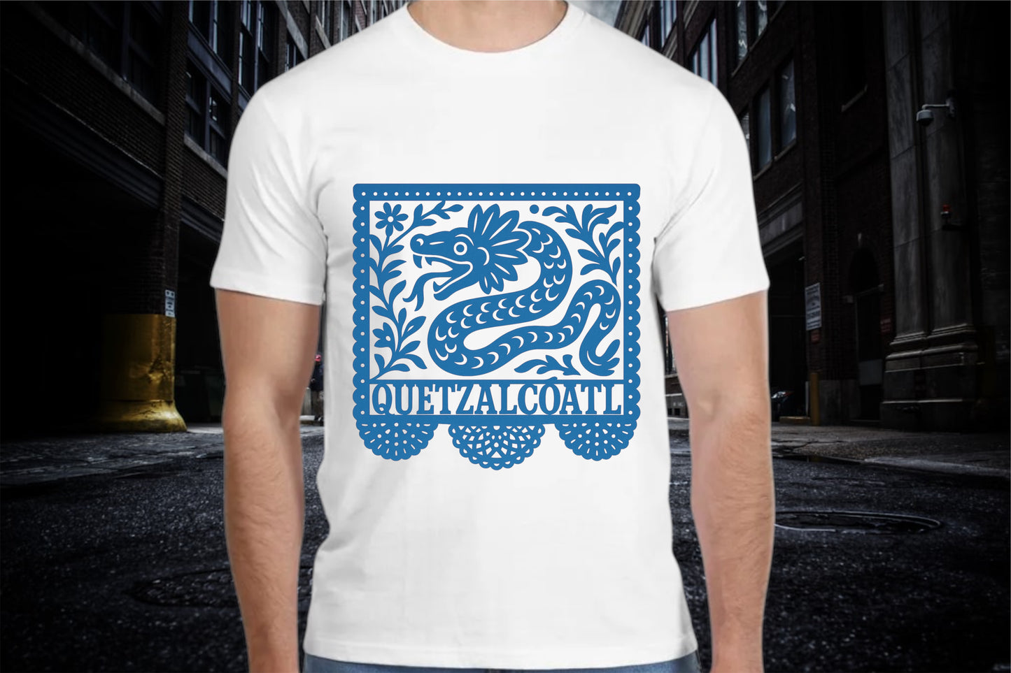 PLAYERA PAPEL PICADO  (HOMBRE)