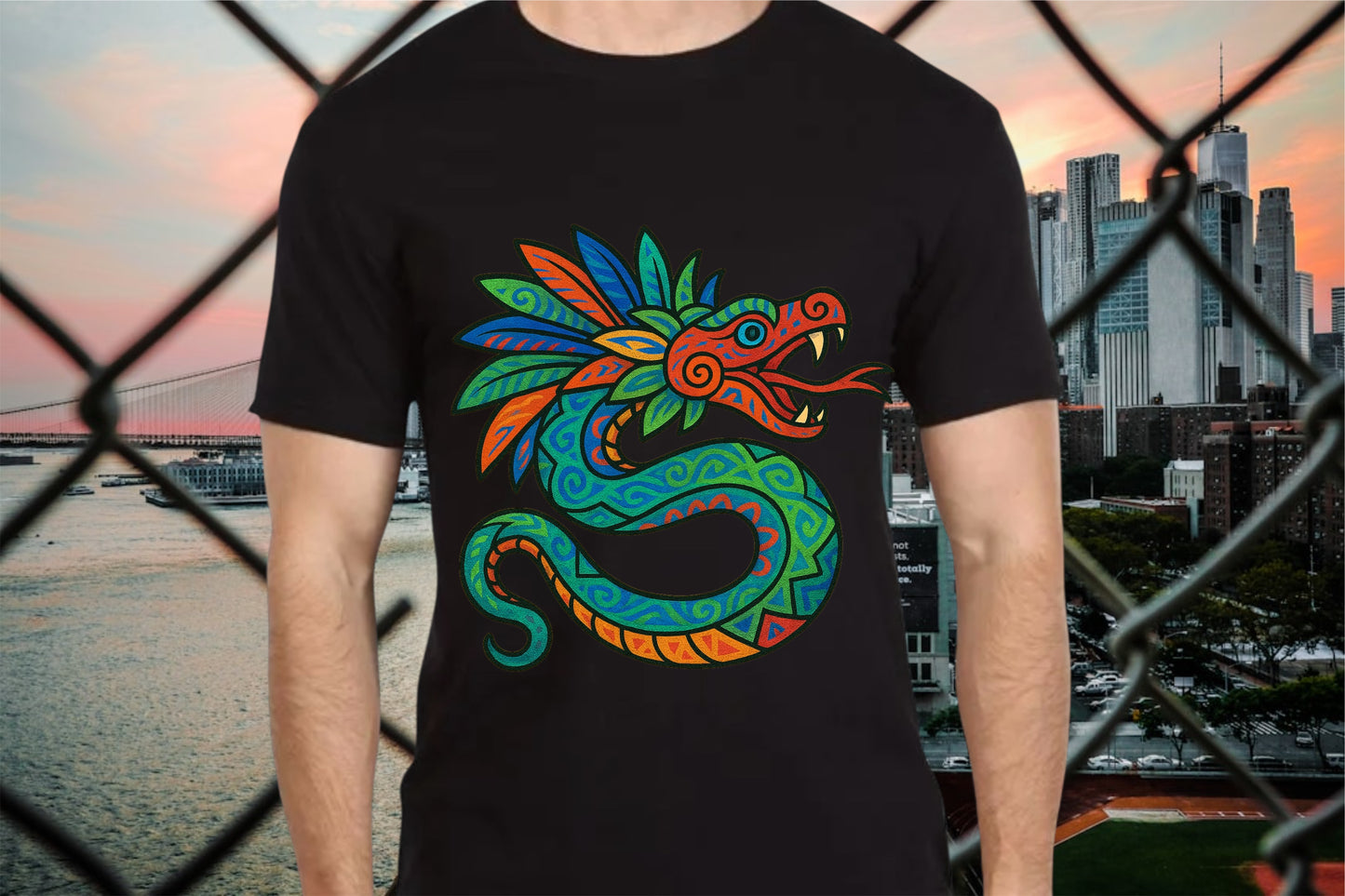 PLAYERA QUETZALCOATL