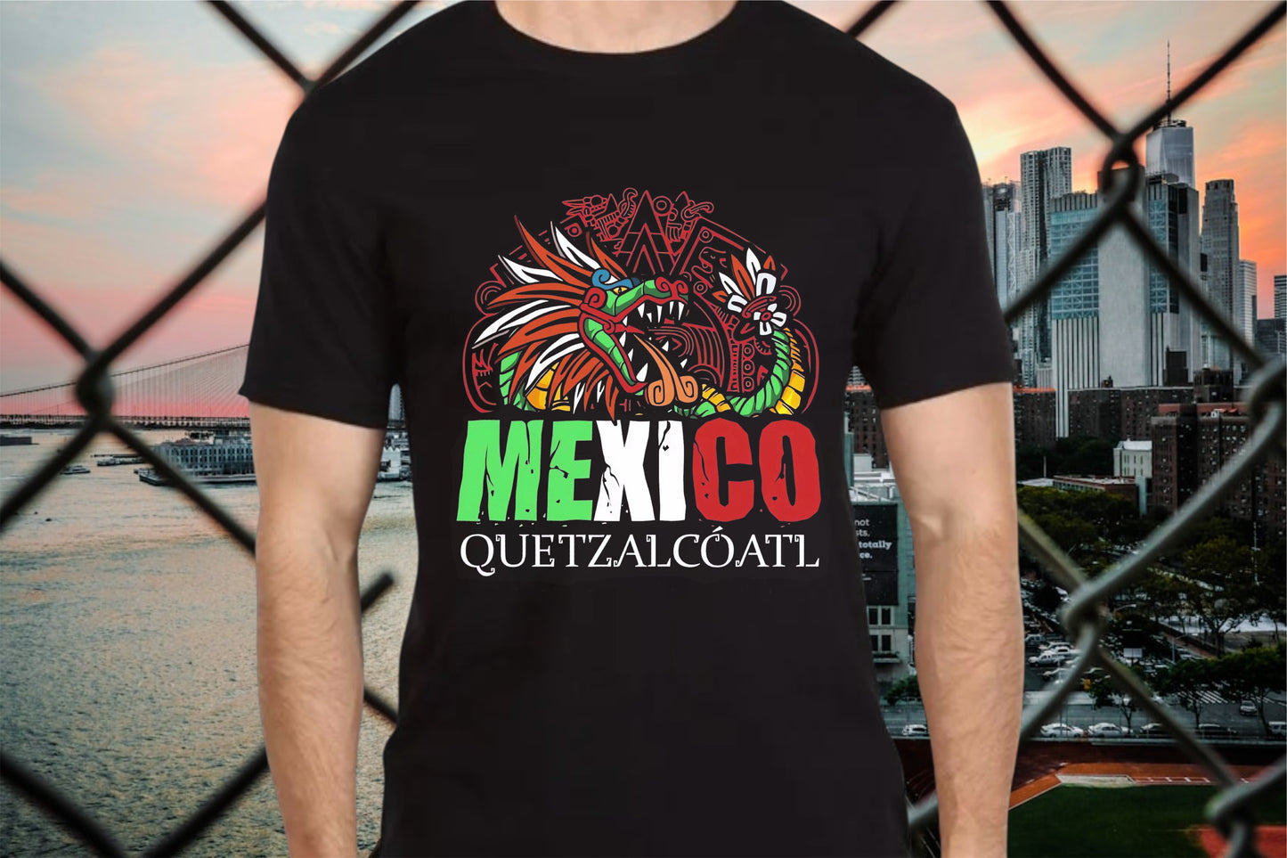 PLAYERA QUETZALCOATL