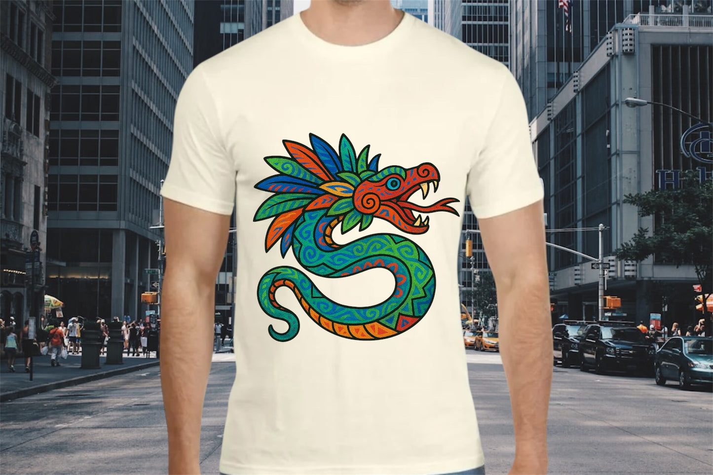 PLAYERA QUETZALCOATL