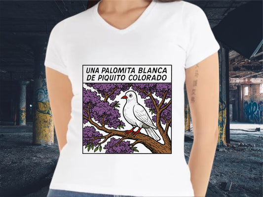 PLAYERA  ROLAS CHIDAS (MUJER)