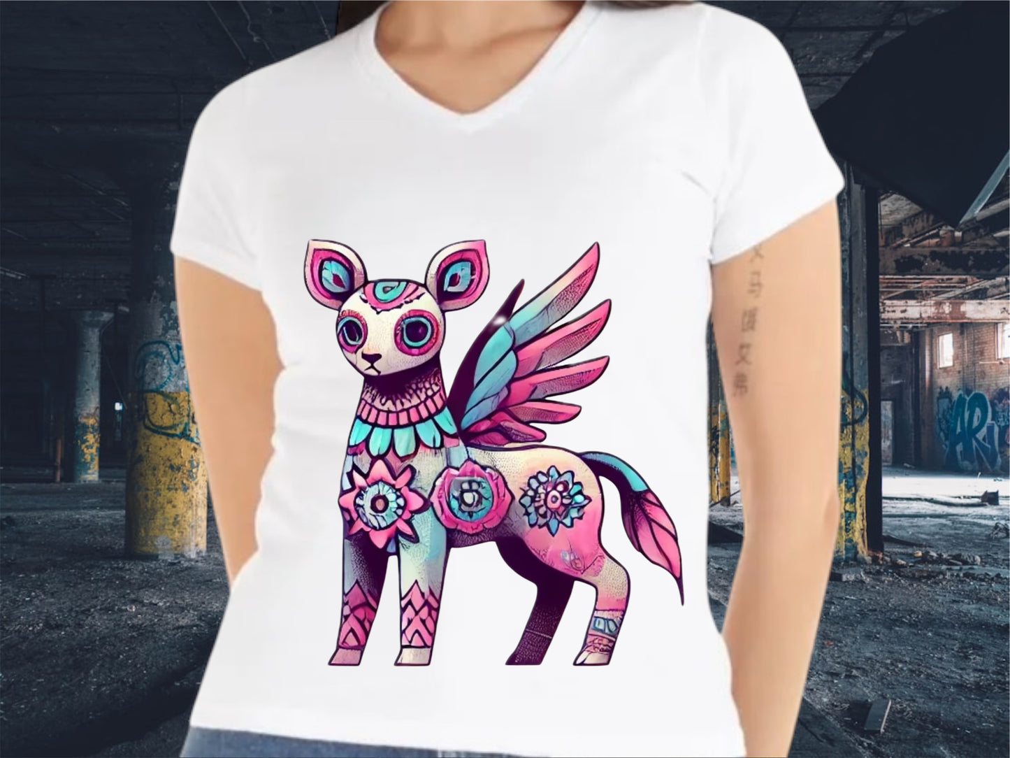 PLAYERAS ALEBRIJES (MUJERES)