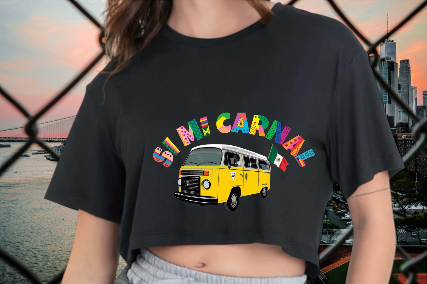 PLAYERA SI MI CARNAL (MUJER)