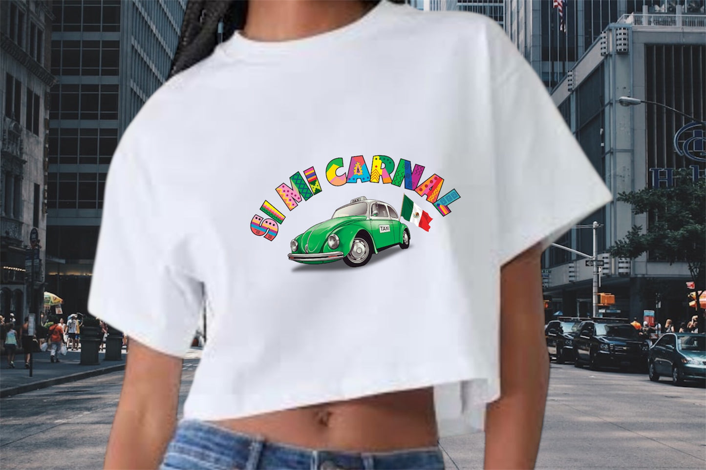 PLAYERA SI MI CARNAL (MUJER)