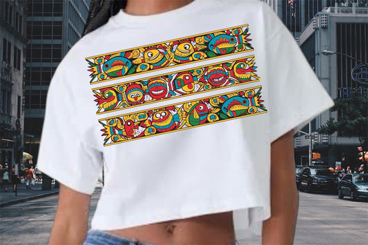 PLAYERA  DISEÑO ÉTNICO
