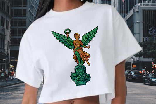 PLAYERA EL ÁNGEL MÁS FAMOSO DE  MÉXICO (MUJER)