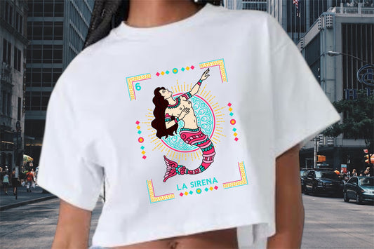 PLAYERA LOTERIA MEXICANA (MUJER)